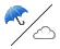 雨のち曇
